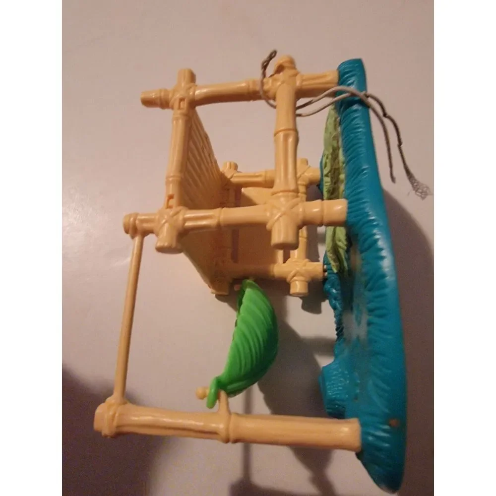 Vintage 1993 Kenner Littlest‎ Pet Shop Zoo Baby Chimp Play Set Incomplete